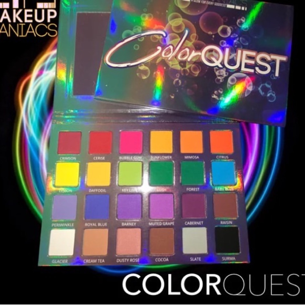 Makeup Maniacs Color Quest palette.
